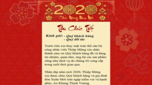 Mẫu thiệp chúc Tết