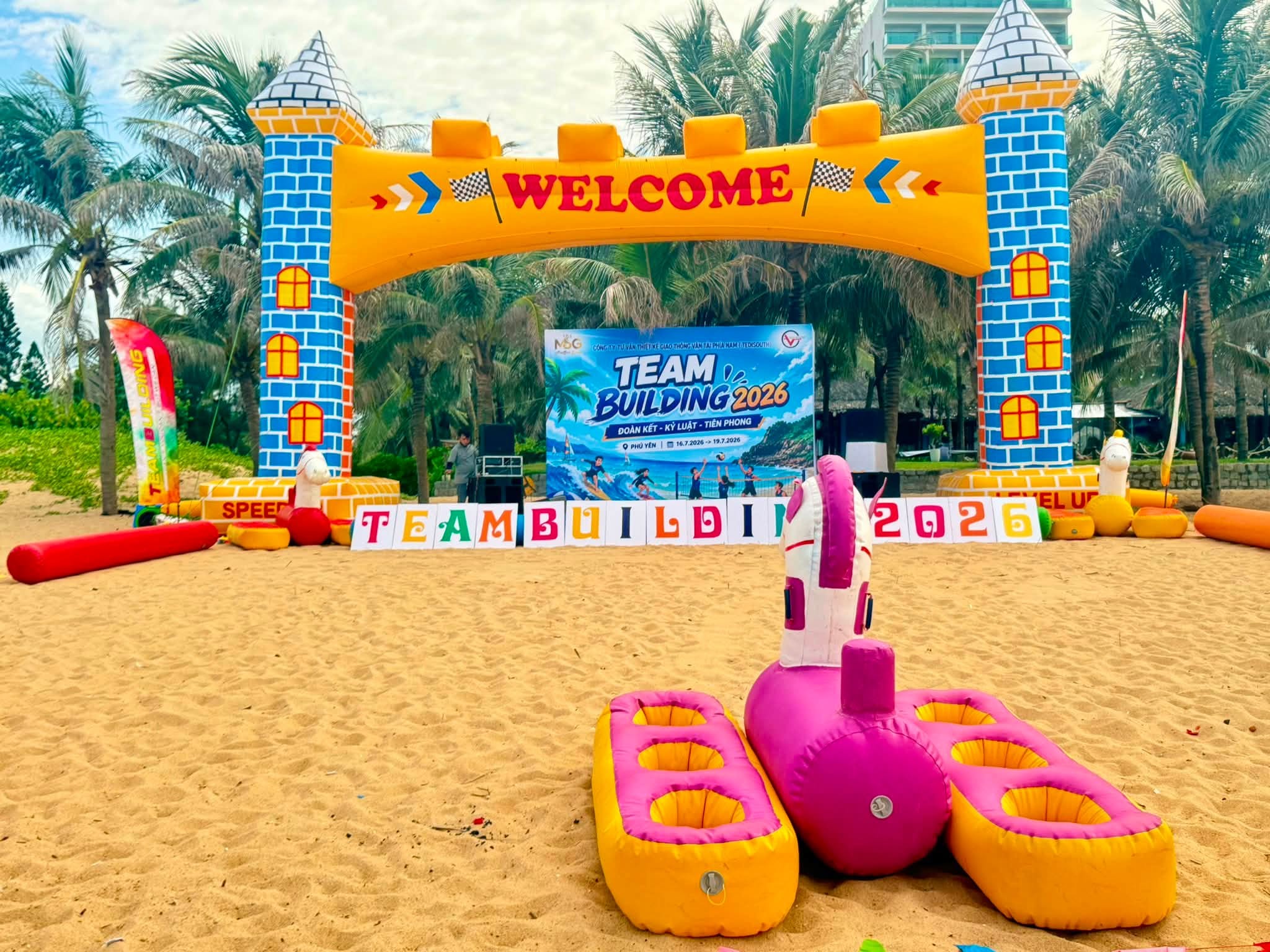 Cho thuê thiết bị team building Phú Yên